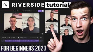 Riverside.fm AI Tutorial For Beginners 2023 | Create Talking Head Videos and Podcasts