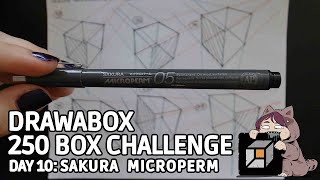 Drawabox 250 Box Challenge - Microperm Pen Review