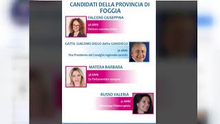 Elezioni regionali, Forza Italia presenta liste in Puglia: 15 donne su 50 candidati