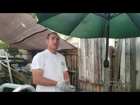 How to make a umbrella stand cheap DIY How to make a umbrella stand cheap DIY