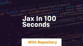 jax in 100 seconds