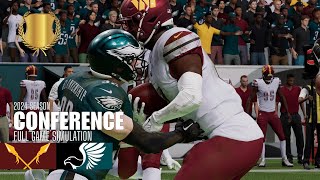 Washington Commanders vs. Philadelphia Eagles | 2025 NFC Championship | Madden NFL Simulation