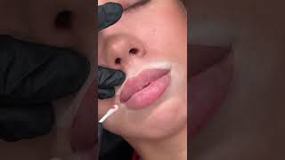 Lip Blush process of procedure 👄