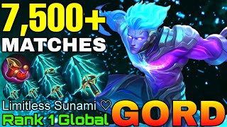 5x Sky Piercer Build Gord Insane 7,500+ Matches - Top 1 Global Gord by Limitless Sunami ♡ - MLBB