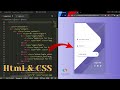 ASMR Programming - Create Login Form In HTML CSS | No Talking