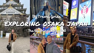We’re in Osaka Japan 2023 l DIY TRAVEL GUIDE l heidishainevlogs