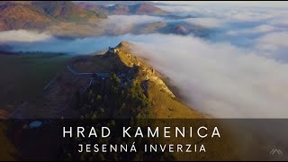 Jesenná inverzia na Kamenickom hrade | 4K