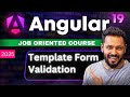 Angular 19 Tutorial #40 Template Driven Forms: Validation Made Easy! #angular19 #angulardeveloper
