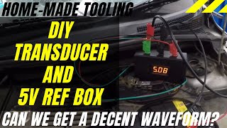 Can we get a decent in-cylinder pressure waveform on the CHEAP? - DIY transducer, DIY 5V box