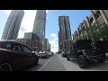 biking downtown mississauga ontario canada