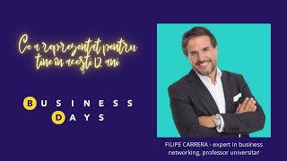 Filipe Carrera about his experience with Business Days