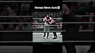 Roman Reigns Move Aura Shocking💀☠️| Roman Reigns attitude 👿🤯#shorts #wwe #romanreigns