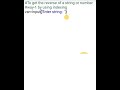 #To get the reverse of a string or number #python #basics