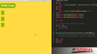 Tutorial JavaScript for beginners #35 While Loop # M Tutorial