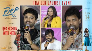 Laila Movie Team Q\u0026A Session With Media At Trailer Launch Event | YouWe Media