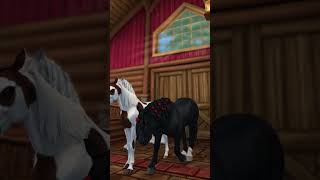 The horses are singing😱 тг Pretty Channel #horse #starstable