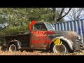 1953 dodge pickup truck part 1. the back yard build begins