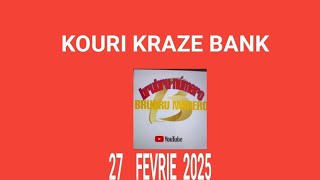 BOUL CHO ✅ ✅POU TIRAJ MATEN 27 FEVRIE 2025 ABÓNE✅ LIKE ✅PATAJE✅