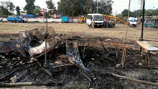 Rourkela - one day after fire explosion....