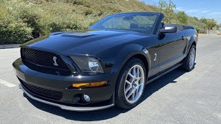 B11589 - 2007 Ford Shelby GT500 2 Door Convertible