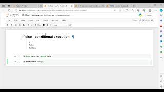 Python Programming 6: Conditional Operators if-else