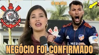 URGENTE! A MELHOR NOTÍCIA 100% AGORA! ELE ASSINARÁ COM O  TIMÃO?ÚLTIMAS NOTÍCIAS DO CORINTHIANS HOJE