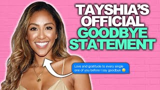Bachelorette Star Tayshia Adams Releases Statement On Clickbait Podcast Regarding Her Departure