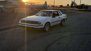 1985 Toyota Celica 22re turbo acceleration