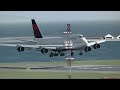 fs2004 tokyo haneda airport landing compilation 2012