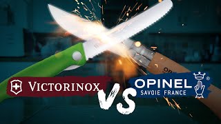 Складной кухонный нож. OPINEL VS VICTORINOX. Часть 2