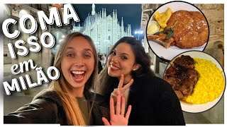 Onde comer em MILÃO (perto do Duomo) | Comida TÍPICA \