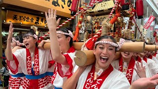 令和5年7月23日大阪市北区　第40回天神祭　ギャル神輿