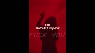 Dick- Starboi3 ft Doja Cat (lyrics)