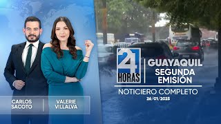 Noticiero de Guayaquil (Segunda Emisión 26/02/25)