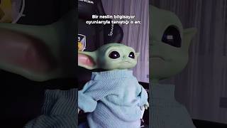 Baby Yoda'nın oynadığı o ilk oyunlar 🥺 | Baby Yoda #babyyoda