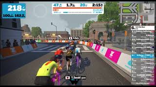 Zwift #5 Crit City Raceに初参加してみた。