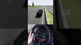 | Forza Horizon vs BeamNG Drive | Crash Test | Logitech g29 gameplay #shorts