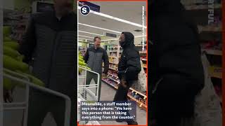 Bananas Thrown at Customer During Pharmacy Theft