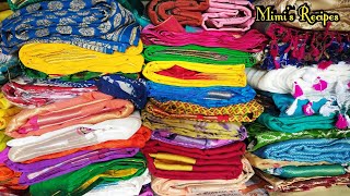 My Silk Saree Collection||Mimi's Recipes||Bengali Vlog.