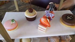 Fingal  Floating hotel  Afternoon tea  Edinburgh  June 2023