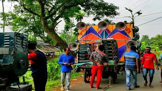 বাপন সাউন্ড ডিজে রনি দেবীপুর ডায়লগ গান বাজিয়ে পজিশন করছে //bapan sound