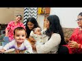 Mere papa ki itni sari betiyan 😳 ॥ Ridhi hairan preshan 🤪 #greeshbhatt #familyvlog #family