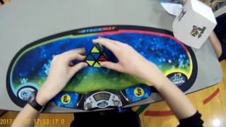 6.58 Official Pyraminx Average! 3rd place at Marrs Mixup Winter 2017!