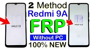 сброс гугл аккаунта Redmi 9A / frp google account Redmi 9A | 2024