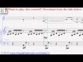 Gounod's Ave Maria piano and vocal sheet music - Video Score