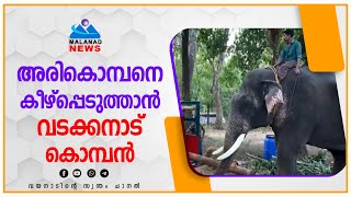 അരികൊമ്പനെ കീഴ്‌പ്പെടുത്താന്‍ വടക്കനാട് കൊമ്പന്‍