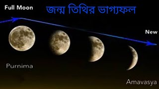 জন্ম তিথি অনুযায়ী ভাগ্য কেমন হবে।