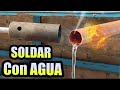 💥COMO SOLDAR COBRE CON AGUA. 4 TRUCOS INFALIBLES 👌👌. Pegar con flujo de agua