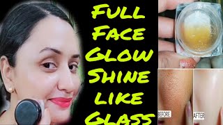 चेहरे को शीशे की तरह चमकदार और गौरा बनाये ||  Glowing skin at home Permanently| Something Special ||