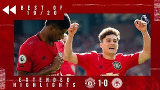 Best of 19/20 | Manchester United 1-0 Leicester City | Ice cool Rashford secures the points